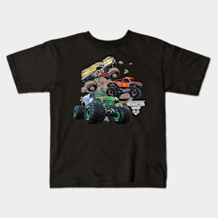 Monster Jam Trucks Kids T-Shirt